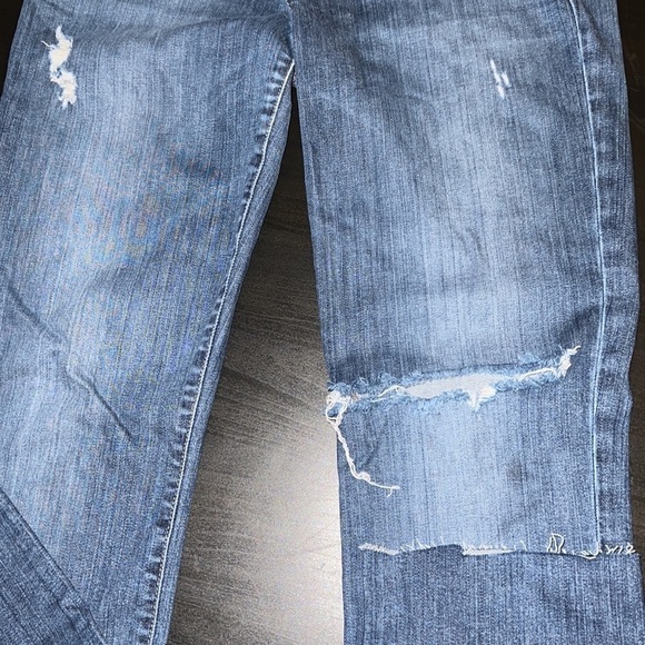 Joe’s Jeans Beth Distressed ripped jeans Sz 27 - Picture 3 of 13